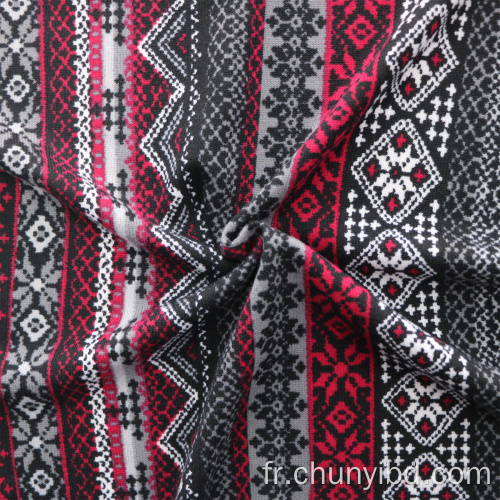 Soft Handfeleling 96% Polyester 4% Spandex Home Textile Tabrics tricotés en tissu de maillot de mail